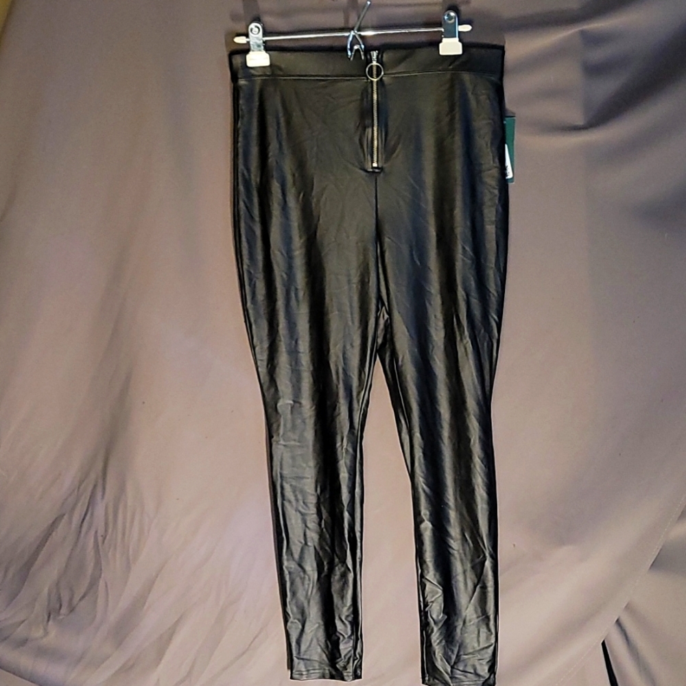 Zipper leggings